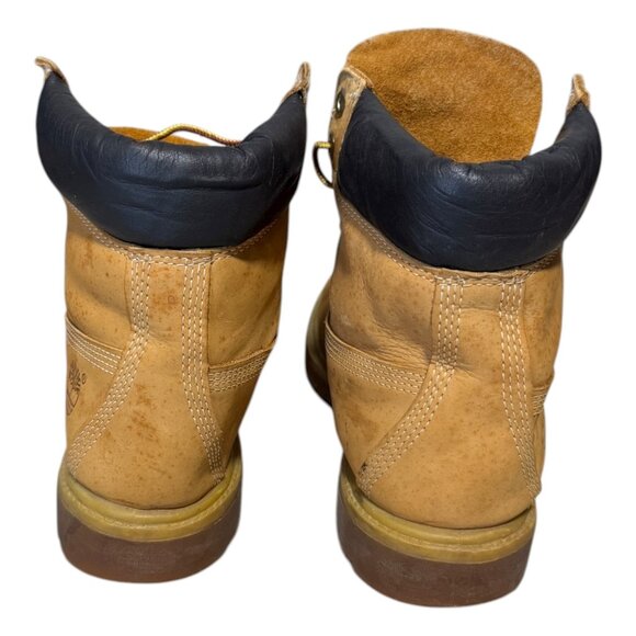 TIMBERLAND Classic Waterproof Worn Work Winter Rain Boots Mens 8 US - Picture 4 of 9